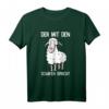 Der Mit Den Schafen Spricht - Lustiges Landwirt T-Shirt für Bauern mit Schafen, ideal für die Arbeit & als humorvolles Geschenk