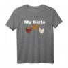 Hühner T-Shirt für Bauern und Hühnerliebhaber - Lustiges Geschenk für Hühnerzüchter und Hühnerfreunde