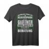 Natürlich führe ich Selbstgespräche ich bin Gärtner T-Shirt  Lustiges Design für Hobby-Gärtner, Gärtnerinnen & Gartenliebhaber, ideal als Geschenk für Senioren & Muttertag