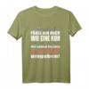 Von Kühen und voll Pfosten umgeben - Lustiges Bauern Landwirt T-Shirt für Männer und Frauen, ideal als Arbeitskleidung & Geschenk