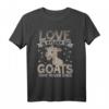 Goat T-Shirt für Bauer, Ziegenhalter & Ziegenzüchter  Lustiges Tierliebhaber Shirt für Bauernhof-Fans & Ziegenfreunde