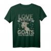 Goat T-Shirt für Bauer, Ziegenhalter & Ziegenzüchter  Lustiges Tierliebhaber Shirt für Bauernhof-Fans & Ziegenfreunde