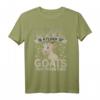 Goat T-Shirt für Bauer, Ziegenhalter & Ziegenzüchter  Lustiges Tierliebhaber Shirt für Bauernhof-Fans & Ziegenfreunde