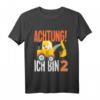 Kinder 2. Geburtstag Bagger T-Shirt - Coole Geburtstagsidee für zweijährige Kinder, Baustellen-Party Outfit & Geschenk