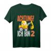 Kinder 2. Geburtstag Bagger T-Shirt - Coole Geburtstagsidee für zweijährige Kinder, Baustellen-Party Outfit & Geschenk