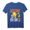 Kinder 2. Geburtstag Bagger T-Shirt - Coole Geburtstagsidee für zweijährige Kinder, Baustellen-Party Outfit & Geschenk