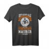 Maurer Bauarbeiter T-Shirt - Geschenk für Maurermeister & Bauhandwerker auf der Baustelle