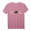 Herzschlag Traktor Trecker Landwirt Bauer EKG Geschenk Bauer T-Shirt  Perfekt für Landwirte & Bauern zu Weihnachten & Geburtstag