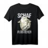 Vintage Schaf Flüsterer Landwirt Bauer T-Shirt  Originelles Geschenk für Schäfer, Tierfreunde & Bauern zum Geburtstag, Weihnachten & mehr