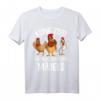 Hühner Landwirtin T-Shirt - Lustiges Geschenk für Bäuerinnen, Landwirte & Hühnerliebhaberinnen zu Weihnachten & Geburtstag