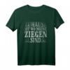 Zuhause ist da wo meine Ziegen sind - Bauer Geschenk Tierliebhaber T-Shirt für Weihnachten & Geburtstag