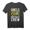 Onkel Bau Birthday Crew Bulldozer T-Shirt  Lustiges Geburtstagsoutfit für Kinder bei Bau- und LKW-Mottopartys