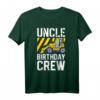Onkel Bau Birthday Crew Bulldozer T-Shirt  Lustiges Geburtstagsoutfit für Kinder bei Bau- und LKW-Mottopartys