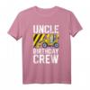 Onkel Bau Birthday Crew Bulldozer T-Shirt  Lustiges Geburtstagsoutfit für Kinder bei Bau- und LKW-Mottopartys