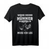 Wenn Meine Hühner Rufen Muss Ich Los Landwirt Bauer Geschenk T-Shirt  Lustiges Bauernhof Outfit für Hühnerfans, Geburtstags- & Ostergeschenk