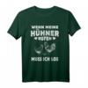 Wenn Meine Hühner Rufen Muss Ich Los Landwirt Bauer Geschenk T-Shirt  Lustiges Bauernhof Outfit für Hühnerfans, Geburtstags- & Ostergeschenk