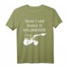 Vorne 2 und hinten 3! Vollmachen! Landwirt T-Shirt mit Traktor-Design  Lustiges Geschenk für Bauern, Landwirte & Landjugend zu Weihnachten & Geburtstag