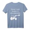 Vorne 2 und hinten 3! Vollmachen! Landwirt T-Shirt mit Traktor-Design  Lustiges Geschenk für Bauern, Landwirte & Landjugend zu Weihnachten & Geburtstag
