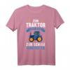 Landwirt Bauernhof Trecker Zum Traktor fahren geboren T-Shirt  Lustiges Geschenk für Landwirte, Viehzüchter & Bauern mit Humor