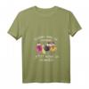 Damen T-Shirt mit Spruch 'Früher War Ich Normal Jetzt Habe Ich Hühner' - Bauer Geschenk mit V-Ausschnitt, lustiges Tierliebhaber-Shirt