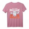 Bäuerin Kuh & Landwirt Ich Liebe Meine Kühe T-Shirt  Lustiges Geschenk für Landwirte, Milchbauer & Tierliebhaber auf dem Bauernhof
