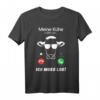 Meine Kühe rufen an Kuh T-Shirt  Landwirt & Bauer Geschenk für Tierliebhaber und Traktorfans