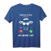 Meine Kühe rufen an Kuh T-Shirt  Landwirt & Bauer Geschenk für Tierliebhaber und Traktorfans