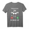 Meine Kühe rufen an Kuh T-Shirt  Landwirt & Bauer Geschenk für Tierliebhaber und Traktorfans