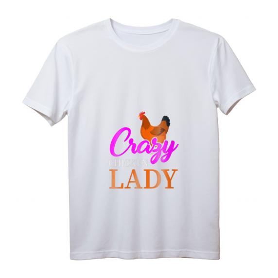 Damen Verrückte Hühner Lady Geschenk - Bauernhof T-Shirt mit V-Ausschnitt, ideales Geschenk für Tier- und Hühnerliebhaber zu Weihnachten & Geburtstag Damen Verrückte Hühner Lady Geschenk - Bauernhof T-Shirt mit V-Ausschnitt, ideales Geschenk für Tier- und Hühnerliebhaber zu Weihnachten & Geburtstag