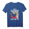 Meine Hühner und ich wir sind so Bauer Landwirt Huhn Hühner T-Shirt - Perfekt für Hühnerliebhaber, Landwirte & Züchter als Geschenk