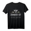 Zuhause ist wo meine Rinder sind T-Shirt - Lustiges Bauernhof Design für Landwirte, Rinderzüchter und Kuhfans als Geschenkidee