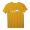 Kuh Rind Landwirt Herzschlag T-Shirt  Lustiges Geschenk für Landwirte, Bauern und Tierliebhaber