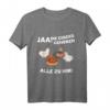 Ja die Chicks gehören alle zu mir - Lustiges Hühner Landwirt Geschenk T-Shirt für Tierliebhaber und Bauern