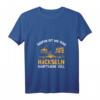 Bauer - Saufen Ist Wie Mais Häckseln Hauptsache Voll T-Shirt mit V-Ausschnitt  Lustiges Bauern- und Landwirt-Shirt für Traktorfahrer & Landliebhaber