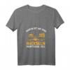 Bauer - Saufen Ist Wie Mais Häckseln Hauptsache Voll T-Shirt mit V-Ausschnitt  Lustiges Bauern- und Landwirt-Shirt für Traktorfahrer & Landliebhaber