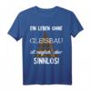 Gleisbau Gleisbauer Schienenarbeiter T-Shirt mit Spruch - Lustiges Geschenk für Bahn- und Gleisbau-Berufe