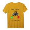 Mein Traktor ruft an ich muss gehen - Lustiges Bauernhof T-Shirt für Landwirte, Traktor- und Oldtimer-Fans