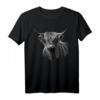 Schottisches Hochland-Rinder T-Shirt  Geschenk für Bauern, Züchter und Tierliebhaber, ideal für Geburtstage & Weihnachten