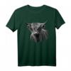 Schottisches Hochland-Rinder T-Shirt  Geschenk für Bauern, Züchter und Tierliebhaber, ideal für Geburtstage & Weihnachten