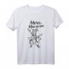 Heavy Metal Kuh Stier T-Shirt für Gitarre, Rocker & Landwirt - Geschenk für Bauern, Landwirte & Festival-Fans