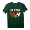 My girls Hühner Huhn Bauern T-Shirt  Lustiges Geschenk für Hühnerzüchter, Landwirte & Bauernhof-Fans zu Weihnachten & Geburtstag