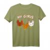 My girls Hühner Huhn Bauern T-Shirt  Lustiges Geschenk für Hühnerzüchter, Landwirte & Bauernhof-Fans zu Weihnachten & Geburtstag