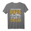 Traktor fahrender Papa Geschenk Bauer T-Shirt  Perfektes Geschenk für Landwirte, Bauern und Traktorliebhaber zu Geburtstag & Weihnachten