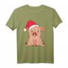 Süßes Schwein Bauer Landwirt Weihnachten Geschenk - Originelles T-Shirt für Landwirte und Bauernhof-Fans zu Weihnachten