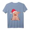 Süßes Schwein Bauer Landwirt Weihnachten Geschenk - Originelles T-Shirt für Landwirte und Bauernhof-Fans zu Weihnachten