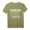 Lustiges Fliesenleger Geschenk - Witziges Bau Beruf T-Shirt für Kollegen, Freunde & Familie mit Humor