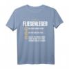 Lustiges Fliesenleger Geschenk - Witziges Bau Beruf T-Shirt für Kollegen, Freunde & Familie mit Humor