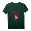 Hochlandrind Kuh Geschenk für Landwirte - Lustiges Retro T-Shirt für Kuhliebhaber & Bauern zum Geburtstag oder Weihnachten