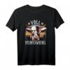Kuh Rindvieh Bauernhof Farmer T-Shirt - Voll Muhtiviert Motiv für Landwirte, Rinderzüchter & Tierliebhaber
