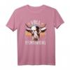 Kuh Rindvieh Bauernhof Farmer T-Shirt - Voll Muhtiviert Motiv für Landwirte, Rinderzüchter & Tierliebhaber